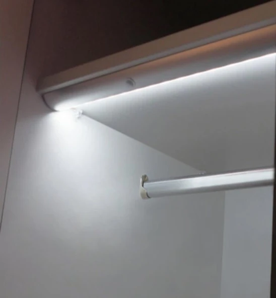 Çekmece ve Dolap İçi Hareket Sensörlü Pilli Aydınlatma