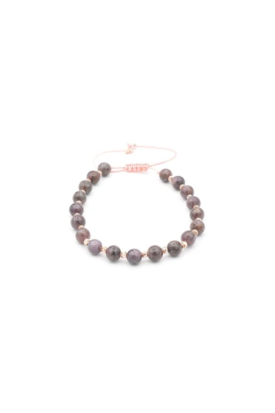 Makrome Model Hakiki Yakut Taşı Bileklik 6.5 Mm - 3