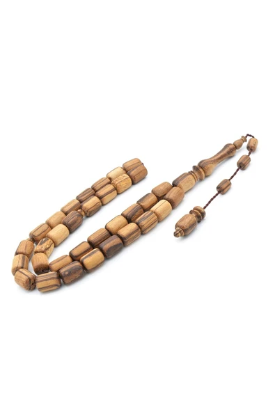 Usta İşi Sistemli Kapsül Kesim Dev Boy Mis Kokulu Öd Ağacı Tesbih - Resim 2