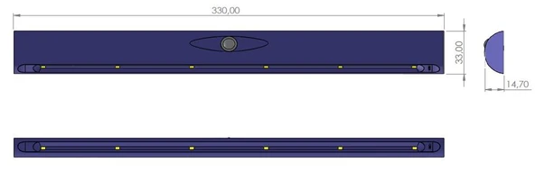 Çekmece ve Dolap İçi Hareket Sensörlü Pilli Aydınlatma - 2