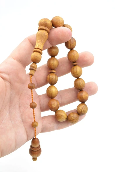 Rüstem Duman Yapımı Küre Kesim Gelincik Ağacı Efe Maskot Tesbih - Resim 5