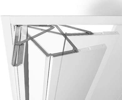 90 Derece Katlanabilir Kapı Mekanizması Sistemi Compack Living - 3