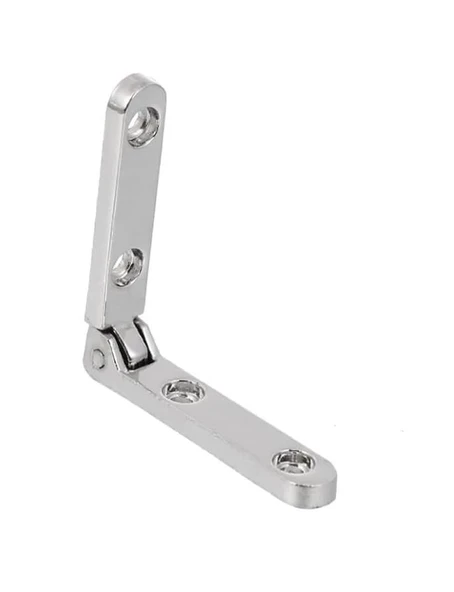 Ahşap Takı Mücevher Puro Kutu Menteşesi Nikel 6 / 90 Derece