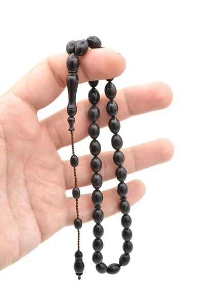 Rüstem Duman Yapımı Beyzi Kesim Blackwood Tesbih - Resim 6