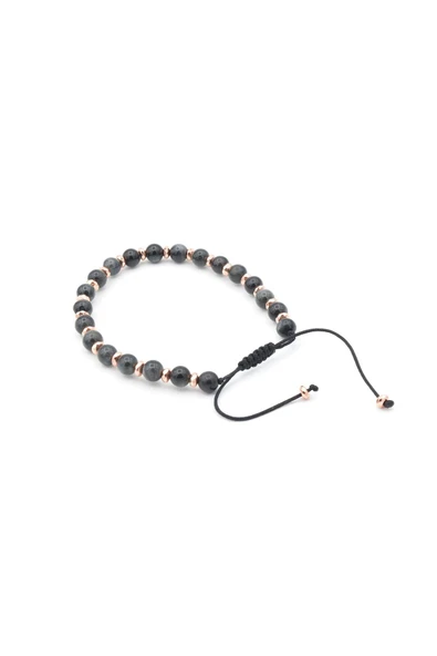 Makrome Model Hakiki Kartal Gözü Taşı Bileklik 5.5 Mm - 4