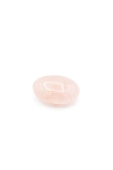 Hakiki Doğal Sabun Şeklinde Pembe Kuvars Masaj Taşı 82 Gram