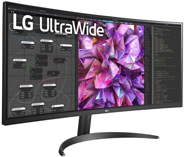 LG UltraWide 34WQ60C-B 34" 5 ms WQHD Curved IPS 60 Hz Monitör