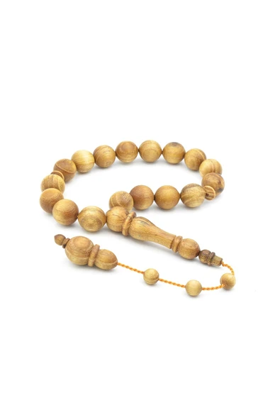 Rüstem Duman Yapımı Küre Kesim Akasya Ağacı Efe Maskot Tesbih ürün görseli 1