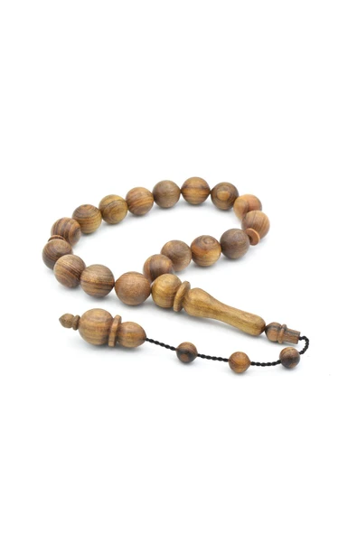 Rüstem Duman Yapımı Küre Kesim Sakız Ağacı Efe Maskot Tesbih ürün görseli 1