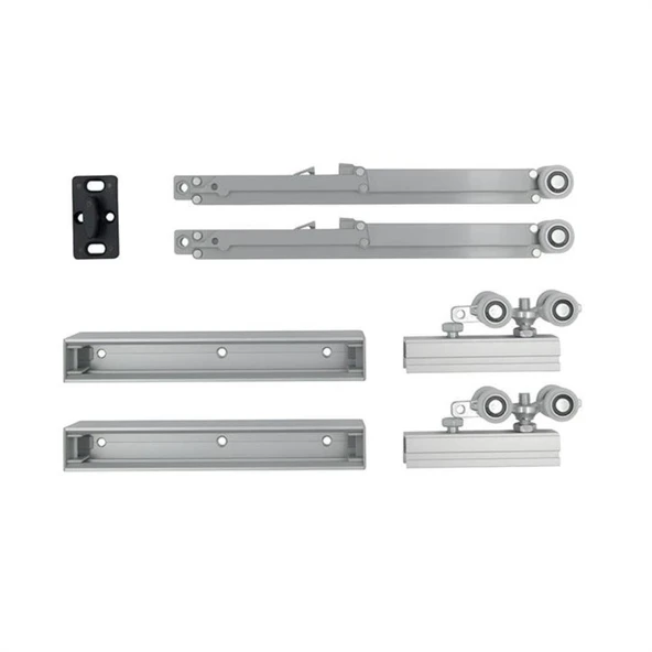 Hayalet Gizli Sürme Kapı Sistemi Mekanizması 80 Kg - 1800-1150 - 9