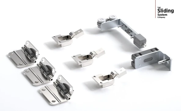 Katlanır Gardrop Kapak Sistemi WingSlide 7440 - 6