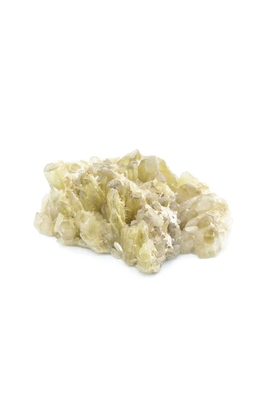 Hakiki Doğal Limon Kuvars Taşı Kaya Parçası 555 Gram