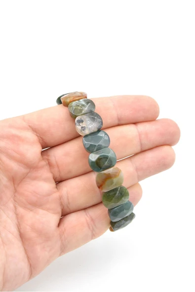 Model Hakiki Doğal Hint Akik Taşı Bileklik - 4