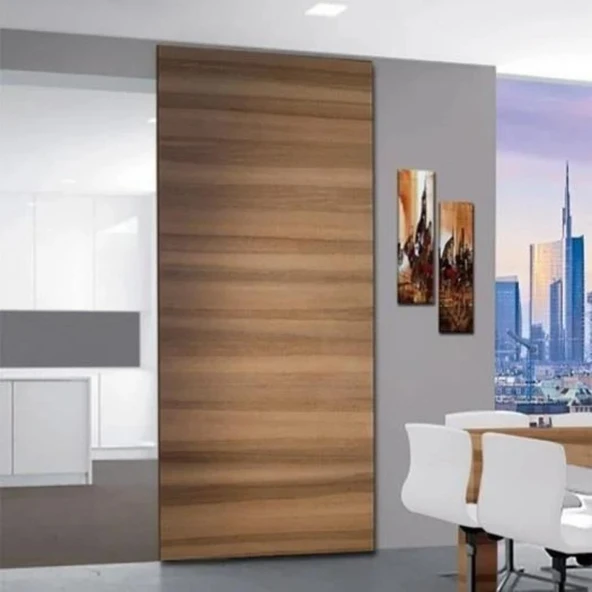 Hayalet Gizli Sürme Kapı Sistemi Mekanizması 80 Kg - 1800-1150 - 3