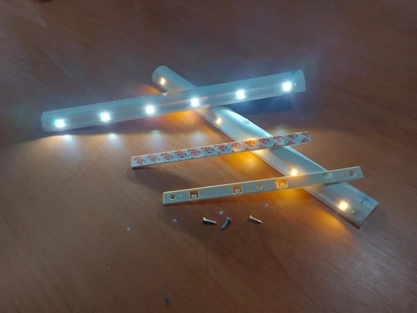 Çekmece ve Dolap İçi Hareket Sensörlü Pilli Aydınlatma - 3