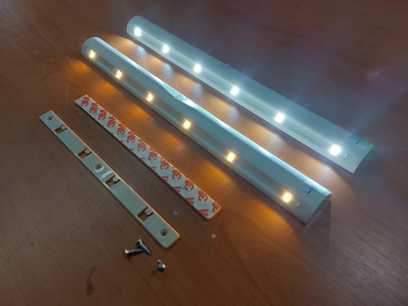 Çekmece ve Dolap İçi Hareket Sensörlü Pilli Aydınlatma - 4