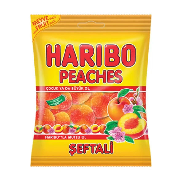 HARİBO PEACHES (ŞEFTALİ) 24 PŞ. 70 GR-LOC