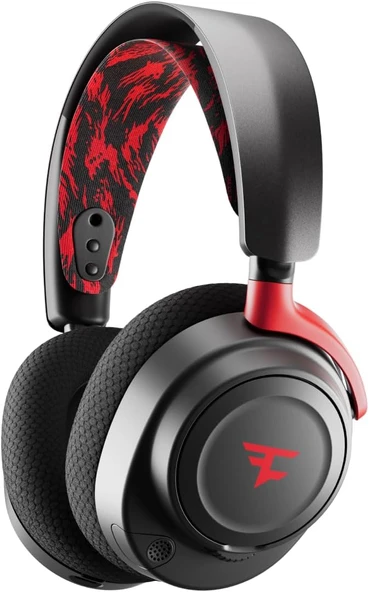 SteelSeries Arctis Nova 7 Faze Clan Edition Kablosuz Mikrofonlu Kulak Üstü Oyuncu Kulaklığı