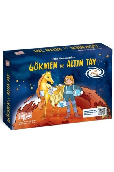 Gizemli Bahce Gökmen ve Altın Tay Uzay Maceraları 10 Kitap - 1
