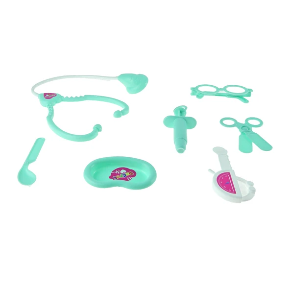 Oyuncak Doktor Seti Sırt Çantalı Set 7 Parça Set