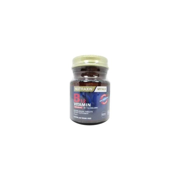 Nutraxin B12 Vitamin 1000mcg 60 Tablet
