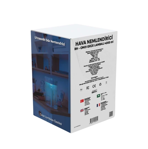 Respirox Home RH-ON01 Ultrasonik Oda Nemlendirici