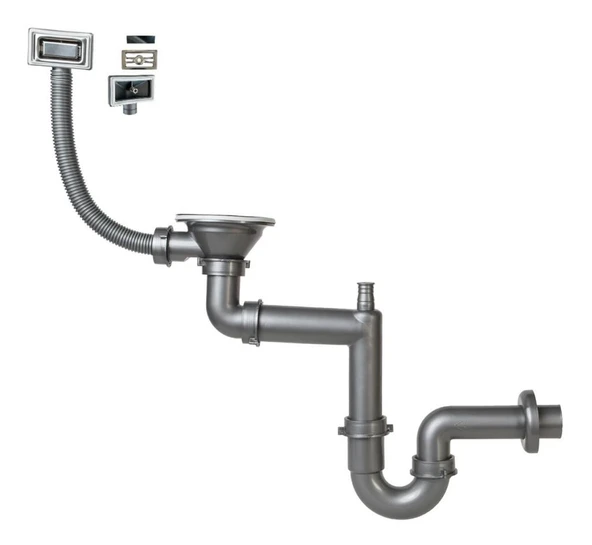 TEKA BE LİNEA UKİNOX ME MODELLERİNE UYGUN 1 GÖZ EVYE SİFON TAKIMI