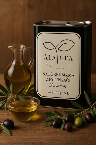 A la Gea Soğuk Sıkım Natürel Sızma Zeytinyağı
