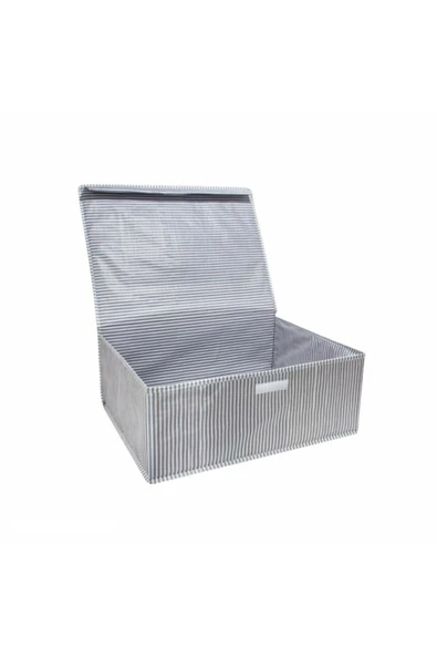 Baza Altı Boy Çok Amaçlı Düzenleyici Kutu Organizer Cırt Cırtlı Hurç 19cm X 40cm X 50cm (3 Adet) - 3