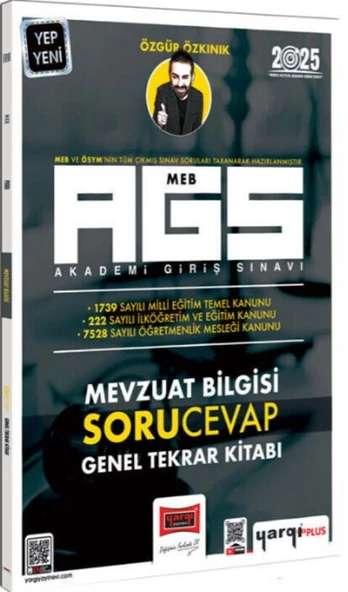 Yargı Yayınları 2025 MEB AGS Mevzuat Bilgisi Soru Cevap Genel Tekrar Kitabı - 2