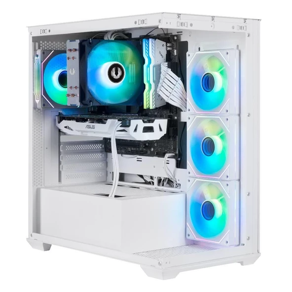 Bitfenix 4P120 12cm FRGB 4 Bakır Borulu Kule Tipi İşlemci Soğutucu - 4