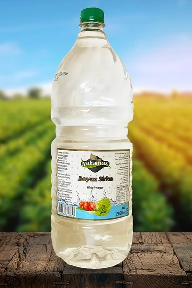 Yakamoz Beyaz Sirke 2000 ml x 8 Adet - 2
