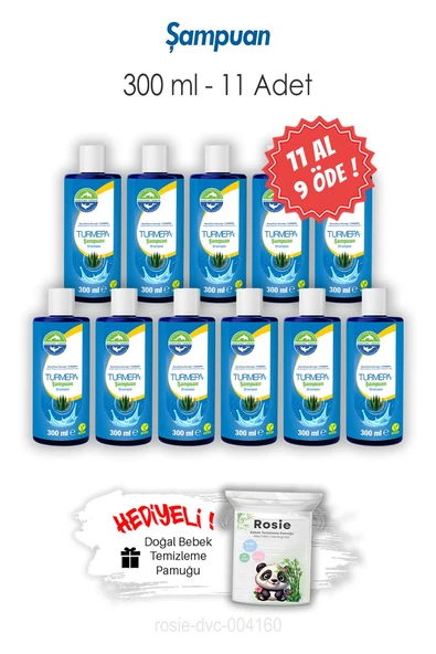 11 AL 9 ÖDE Turmepa Şampuan 300 ML ve ROSIE ürün görseli