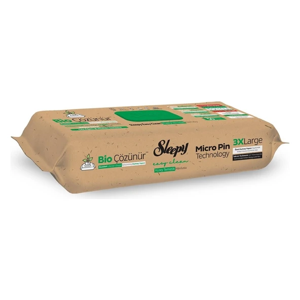 Sleepy Bio Çözünür Yüzey Temizlik Havlusu Karma Paket 3x50 (150 Yaprak) - 2