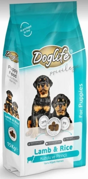 Kuzuetli Yavru Köpek Maması 15kg