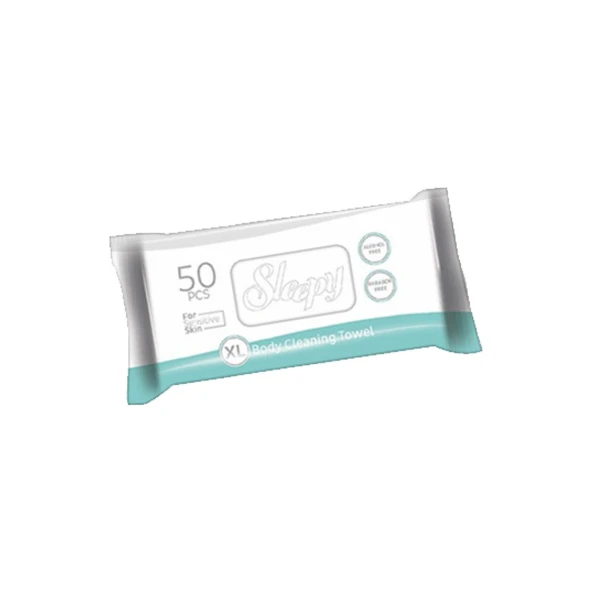 Sleepy Xl Hasta Vücut Temizleme Mendili 50X6=300 Adet - Resim 2