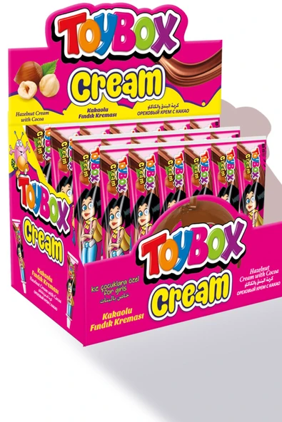 TOYBOX KREM TÜP ÇİKOLATA KIZ (30GX24)