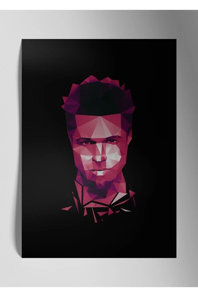 Fight Club - Metal Baskı Duvar Tablosu - Tyler Durden