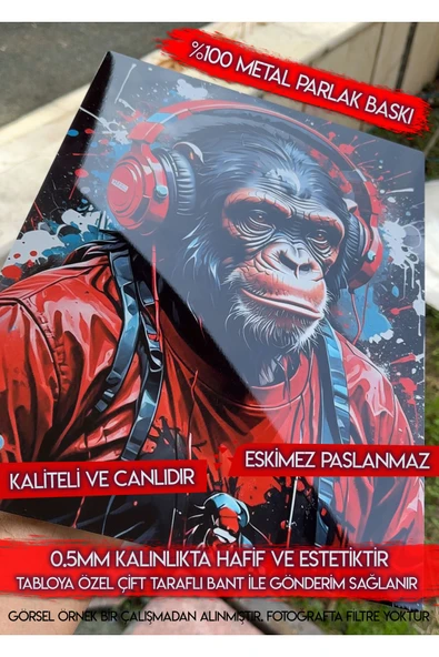 Metal Baskı Parlak Duvar Tablosu -  Oppenheimer - 2