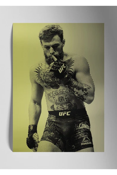 Conor McGregor UFC - Metal Poster Tablo