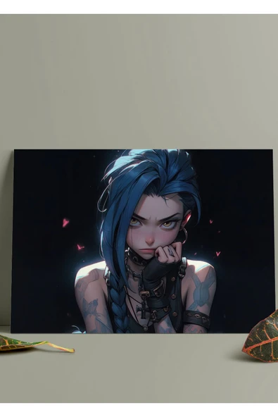 Arcane Jinx Dizi - Metal Tablo - Resim 2