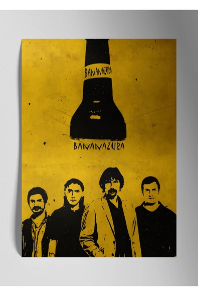 Behzat Ç. Bananazura - Metal Poster Tablo