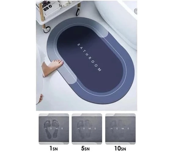 Süper Emici Banyo Paspası 38*58 Cm - 4