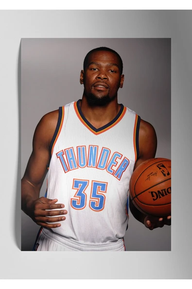Kevin Durant NBA - Metal Tablo