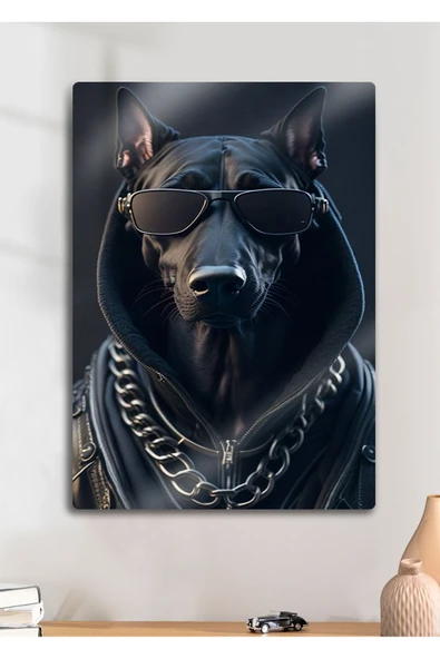 Tarz Köpek, Dog Tablosu - Metal Baskı