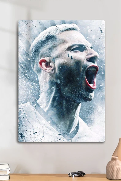 Metal Baskı, Ricardo Quaresma B.JK Bessiktas - Parlak Dekoratif Sporcu Duvar Tablosu