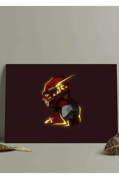Metal Baskı Duvar Tablosu - The Flash - Resim 2