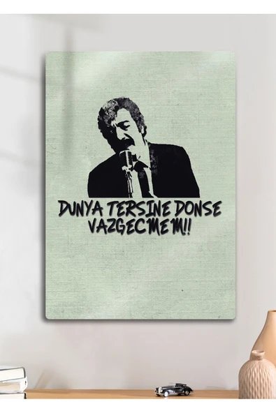 Müslüm Gürses, Baba - Dekoratif Metal Tablo