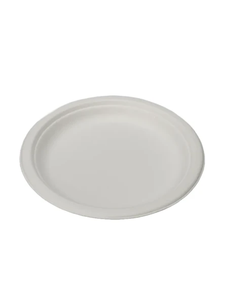Şeker Kamışından Ekolojik Tabak 23cm - 50 Adet