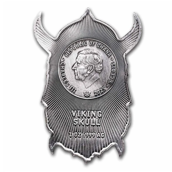 AgaKulche Kurukafa Viking Gümüş Sikke Coin - 2